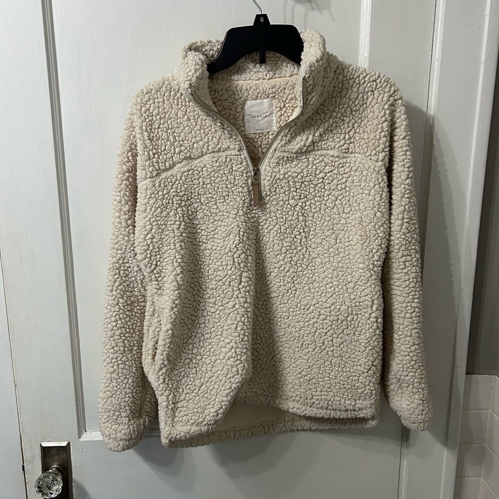Cozy Cream Sherpa Pullover